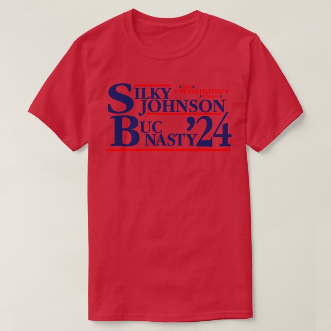 Silky Johnson Buc Nasty 2024 T-Shirt (Design Front)