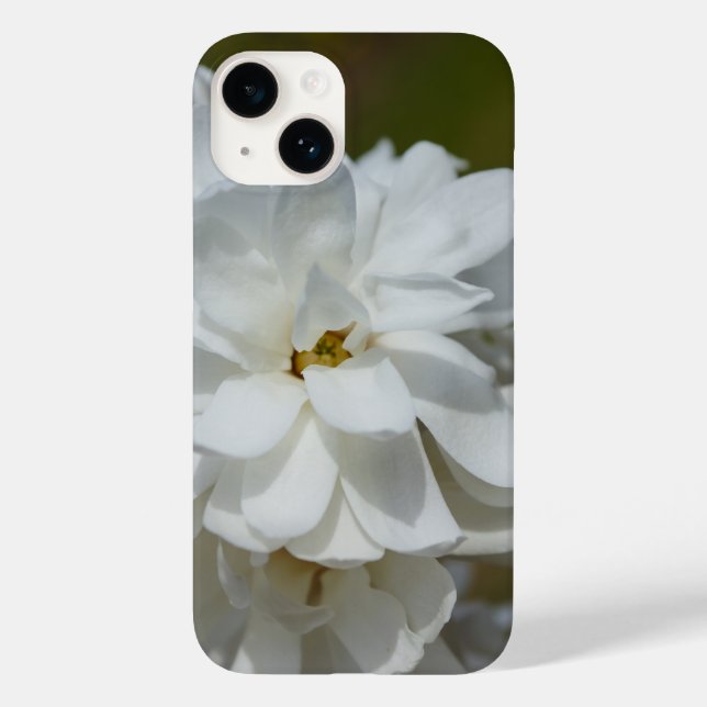 Silky Magnolia iPhone Case (Back)