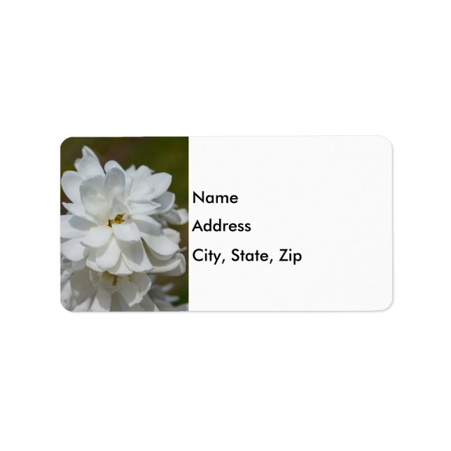 Silky Magnolia Label (Front)