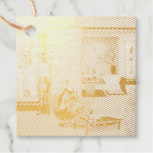 Silky Rice Powder Favour Tags