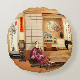 Silky Rice Powder Round Cushion