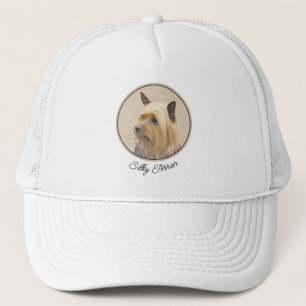 Silky Terrier Painting - Cute Original Dog Art Trucker Hat