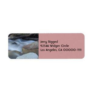 Silky Water 2  Address Label