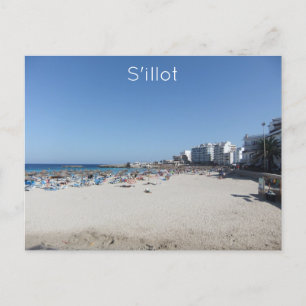 S'illot Beach Postcard