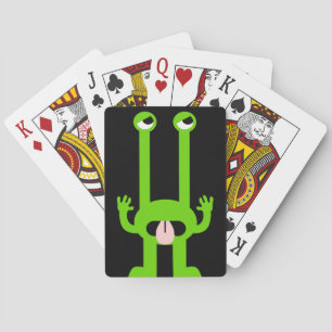 Silly Alien Playing Cards