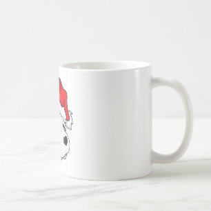 Silly Bear in a Christmas hat Coffee Mug