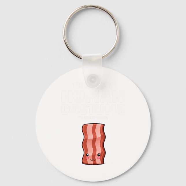 Silly But Deadly Goose Halloween Horror  Key Ring (Front)