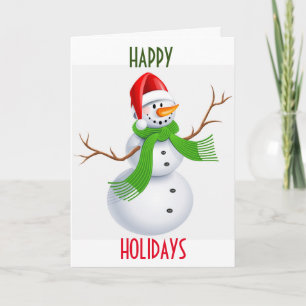 SILLY BUT FUN CHRISTMAS GREETING CARD