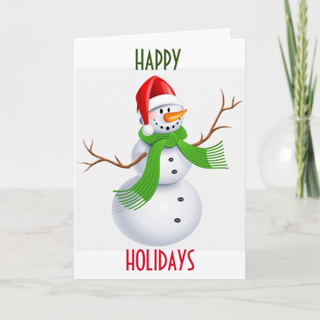 SILLY BUT FUN CHRISTMAS GREETING CARD (Front)