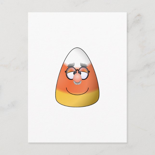 Silly Candy Corn Postcard (Front)