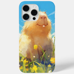 Silly Capybara Smile iPhone 15 Pro Max Case