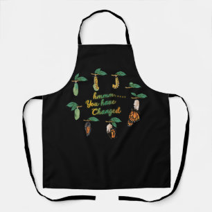 Silly Caterpillar Monarch Butterfly Humor You Have Apron
