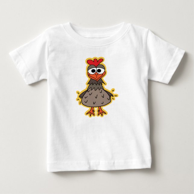 Silly chicken baby T-Shirt (Front)