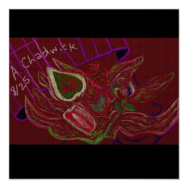 Silly Comic Glossy Poster (Front)