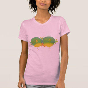 Silly Cute Cartoon Birds T-Shirt