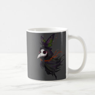 Silly Doctor Occult Face Plague Gothic Cottagecore Coffee Mug