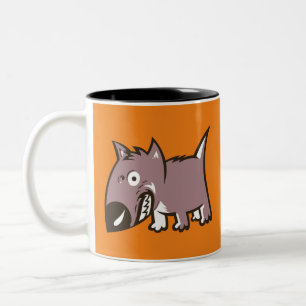 Silly Dog Two-Tone Coffee Mug