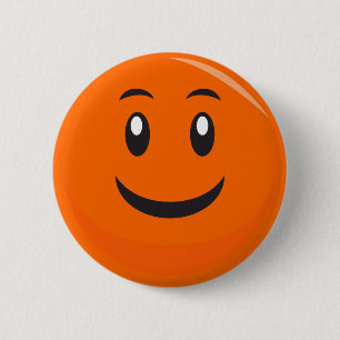 SIlly Face 6 Cm Round Badge