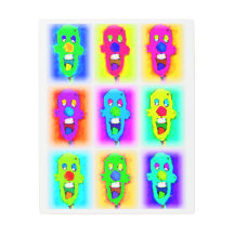 Silly Face Bald Guy Time Nine