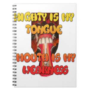 Silly Face: Tongue-Out Expression Humour Notebook
