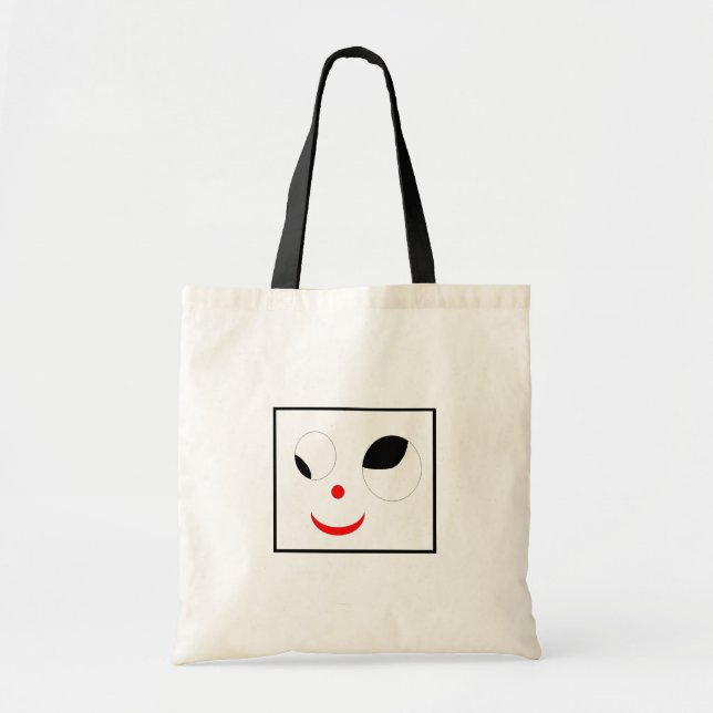 Silly Face Tote Bag (Front)