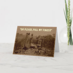 Silly Father's day Card