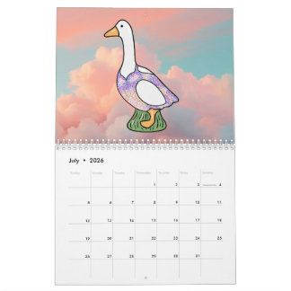 Silly Geese (Photo Version) Calendar