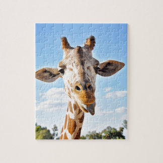 Silly Giraffe Jigsaw Puzzle