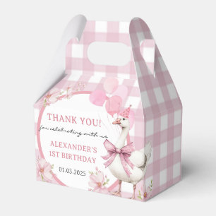 Silly Goose 1st Birthday Party  Favour Box
