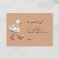 Silly Goose 2nd Baby Baby Shower Diaper Raffle