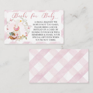 Silly Goose Baby Girl - Books for Baby Insert Card