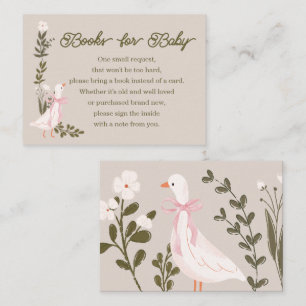 Silly Goose  Baby Shower Books for Baby Cards