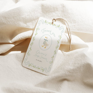 Silly Goose Baby Shower Favor Tags