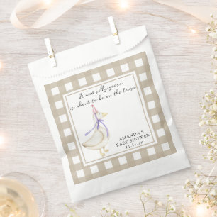 Silly Goose Baby Shower Favour Bags