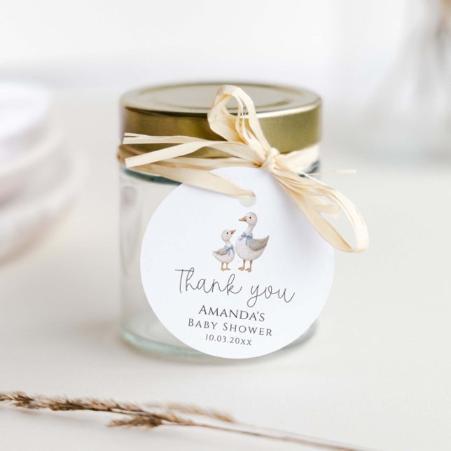 Silly Goose Baby Shower Favour Tags (Creator Uploaded)