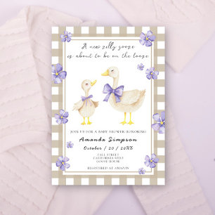 Silly Goose Baby Shower Invitation