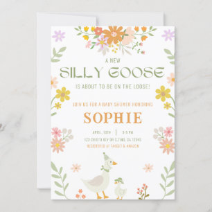 Silly Goose Baby Shower Invitation