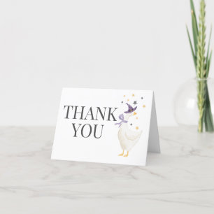Silly Goose Baby Shower Thank You Card