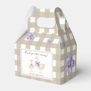 Silly Goose Baby shower Thank you Favour Box
