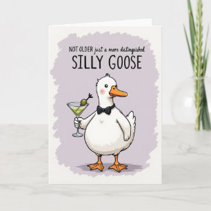 Silly Goose Birthday Design Card