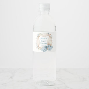 Silly Goose Blue Garden Food & Beverage Label Set