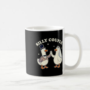 Silly Goose Bride & Groom Wedding Bachelorette Coffee Mug
