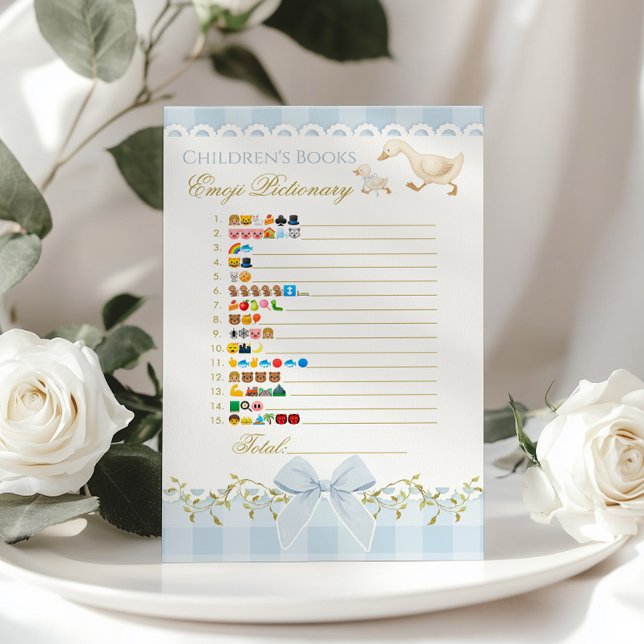 Silly Goose Childrens Books Emoji Pictionary Game (Creator Uploaded)