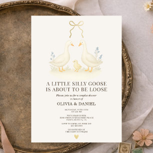 Silly Goose Couples Shower Invitation