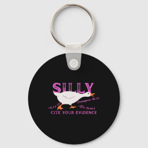Silly Goose English Teacher Cite Your Evidence Gra Key Ring