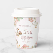 Silly Goose Flower Garden Mushroom 1st Birthday