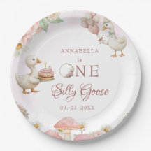 Silly Goose Flower Garden Mushroom 1st Birthday
