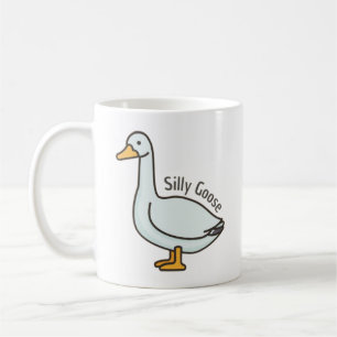 Silly Goose, Funny Goose, Goose Lover Coffee Mug