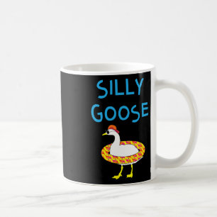 Silly Goose Funny Halloween Sungles And Floatie Coffee Mug
