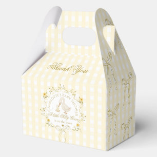 Silly Goose Gender neutral Wildflower Baby Shower Favour Box